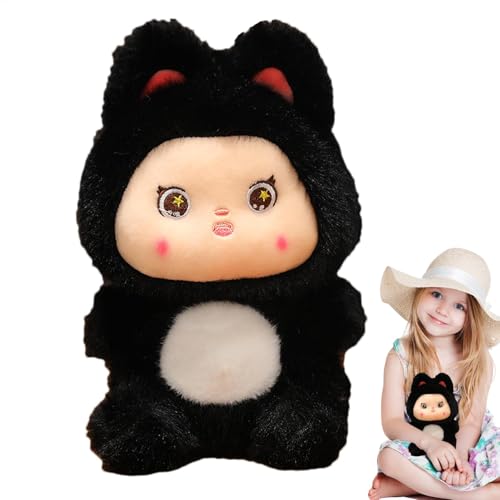 Lunaobrik Bunny Plüschtier, Bunny Plüschpuppe, weiche Plüschfigur, tragbare Tierfigur, niedliche Heimdekorationen für Wohnzimmer, Schlafzimmer von Lunaobrik