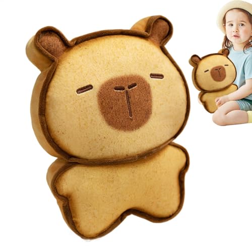 Lunaobrik Capybara Stofftiere, Capybara Plüschpuppe - Stofftoast Capybara Puppendekor,Schönes Aussehen Plüsch Tierspielzeug für Kinderzimmer, Auto, Schlafzimmer, Couch, Wohnzimmer von Lunaobrik