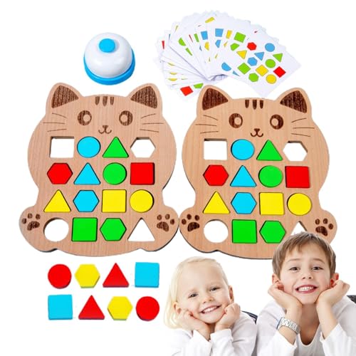 Lunaobrik Farbiges Puzzle, Multipuzzle, Cartoon-Tier-Design, Holzmusterblock. Der Teaser des Gehirns gibt dem Sortierer für Kinder von Kindern Lunaobrik Farbiges Puzzle, Multipuzzle, Cartoon-Tier-Design, Holzmusterblock. Der Teaser des Gehirns gibt dem Sortierer für Kinder von Kindern von Lunaobrik
