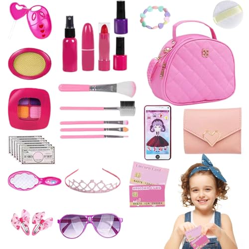 Lunaobrik -Geldbörse – Geldbörse für kleine Mädchen, Spielzeug-Kit für Pretend – Prinzessinnen-Spielzeug-Zubehör, Pretend Make-up-Set für Mädchen Alter 3–8 Jahre Lunaobrik -Geldbörse – Geldbörse für kleine Mädchen, Spielzeug-Kit für Pretend – Prinzessinnen-Spielzeug-Zubehör, Pretend Make-up-Set für Mädchen Alter 3–8 Jahre von Lunaobrik
