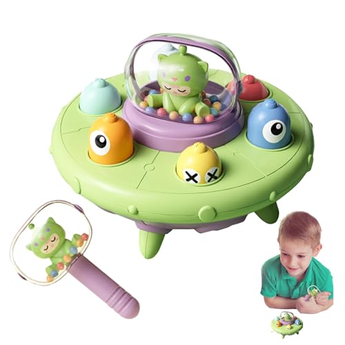 Lunaobrik Hammerspielzeug für Kinder, Maulwurfsspielzeug - Interaktives Schlagenspiel mit Hammer - Pädagogische Hand-Eye-Trainingspielzeug, frühes Entwicklungslernspielzeug für Kinder über 3 Jahre alt Lunaobrik Hammerspielzeug für Kinder, Maulwurfsspielzeug - Interaktives Schlagenspiel mit Hammer - Pädagogische Hand-Eye-Trainingspielzeug, frühes Entwicklungslernspielzeug für Kinder über 3 Jahre alt von Lunaobrik