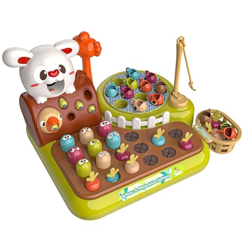 Lunaobrik Kleinkinderspiel, Schlagspiel für Kinder, 4-in-1 Musikhammer, Vorschullernaktivität für Kleinkinder, Lernspielzeug für frühe Entwicklung Lunaobrik Kleinkinderspiel, Schlagspiel für Kinder, 4-in-1 Musikhammer, Vorschullernaktivität für Kleinkinder, Lernspielzeug für frühe Entwicklung von Lunaobrik