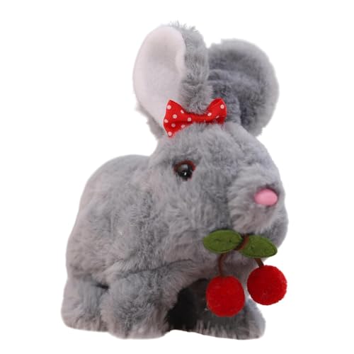 Lunaobrik Plush Toys Bunny, interaktive Kaninchenperücke | Plüsch zum Gehen mit elektrischer Puppe mit Geräuschen – Interaktives Puppen-Set mit königlichem Hasenbuhardien, Lunaobrik Plush Toys Bunny, interaktive Kaninchenperücke | Plüsch zum Gehen mit elektrischer Puppe mit Geräuschen – Interaktives Puppen-Set mit königlichem Hasenbuhardien, von Lunaobrik