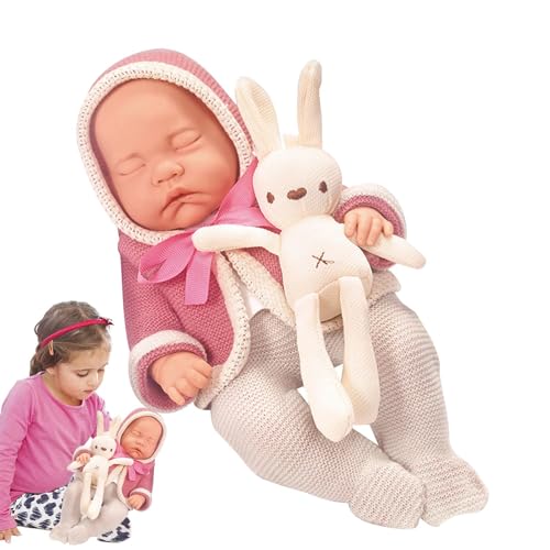 Lunaobrik Reborn-Puppe für Kinder, Reborn-Puppe für Kinder, Imitations-Plüschpuppen, Simulationspuppe mit feinen Details für Weihnachten, Geburtstag, Kindertag Lunaobrik Reborn-Puppe für Kinder, Reborn-Puppe für Kinder, Imitations-Plüschpuppen, Simulationspuppe mit feinen Details für Weihnachten, Geburtstag, Kindertag von Lunaobrik