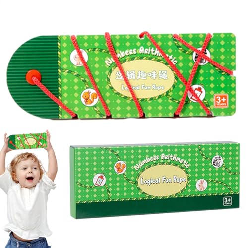 Lunaobrik Schnürspielzeug für Kleinkinder, Schnürkarten für Kinder, Steckkarten für Feinmotorik, Schnürkarten und Einfädelkarten für frühe Entwicklung Lunaobrik Schnürspielzeug für Kleinkinder, Schnürkarten für Kinder, Steckkarten für Feinmotorik, Schnürkarten und Einfädelkarten für frühe Entwicklung von Lunaobrik