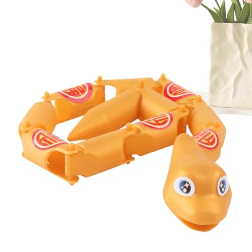 Lunaobrik Snake Snake mit mehreren Gelenken, Schlange Scherzgelenk, Schlange für Scherzartikel – Tierornament für Kinder und Erwachsene Kollektion für Reisen, Picknick, Lunaobrik Snake Snake mit mehreren Gelenken, Schlange Scherzgelenk, Schlange für Scherzartikel – Tierornament für Kinder und Erwachsene Kollektion für Reisen, Picknick, von Lunaobrik