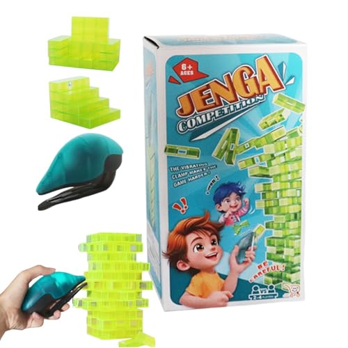 Lunaobrik Stapelblöcke, Stapelspiele - Bauen Puzzle Blocks Blocks Bilancing Stacking Game | Lernspielzeug für die Motorik für die Party von Lunaobrik