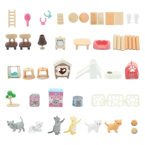 Lunaobrik Tierärztliches Spielset für Haustiere, Katzenspielzeug für Kinder - Realistisches Spielzeug für kleine Tiergeschäfte - Katzenspielzeug für Kinder, Spielzeug für Lunaobrik Tierärztliches Spielset für Haustiere, Katzenspielzeug für Kinder - Realistisches Spielzeug für kleine Tiergeschäfte - Katzenspielzeug für Kinder, Spielzeug für von Lunaobrik
