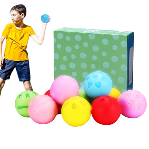 Lunaobrik Wiederverwendbare Wasserballons für Kinder, wiederverwendbare Wasserballons | Nachfüllbare Luftballons Wasserspielzeug,Set von 6 Silikonbällen für Garten, Spielen im Freien, Schwimmbad von Lunaobrik
