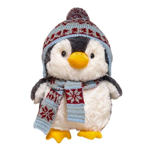 Penguinn Plüschtier mit Pamented Schneeflockenhut, niedlich, dekorativ, für Kinder, Baby, Schlafzimmer, Auto, Wohnzimmer und Geschenk Penguinn Plüschtier mit Pamented Schneeflockenhut, niedlich, dekorativ, für Kinder, Baby, Schlafzimmer, Auto, Wohnzimmer und Geschenk von Lunaobrik
