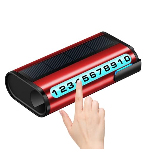 Temporärer Parkplatz für Autos - Stilvolles temporäres Stoppschild für, Telefonnummer Ankündigung | Parkkartenplatte, mobiles Metall-Telefonschild Tema von Lunaobrik