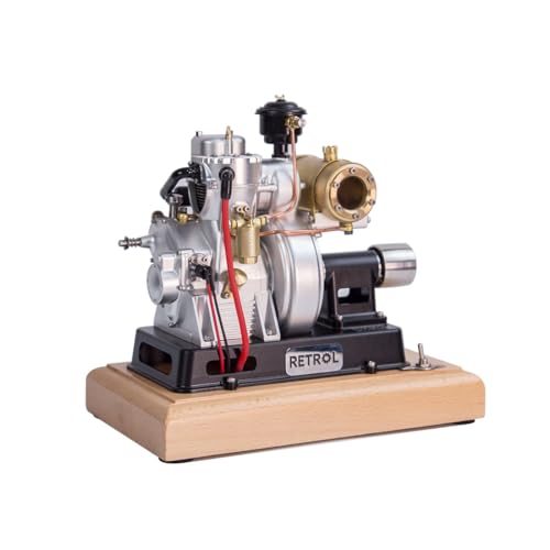 Motormodellbausatz, der läuft, 185 Typ DIY 4-Takt-Einzylinder-Motor-Modellbausatz, mechanischer pädagogischer Verbrennungsmotor-Kit für Erwachsene, STEM-Geschenk für Hobbyisten Motormodellbausatz, der läuft, 185 Typ DIY 4-Takt-Einzylinder-Motor-Modellbausatz, mechanischer pädagogischer Verbrennungsmotor-Kit für Erwachsene, STEM-Geschenk für Hobbyisten von Lunaro