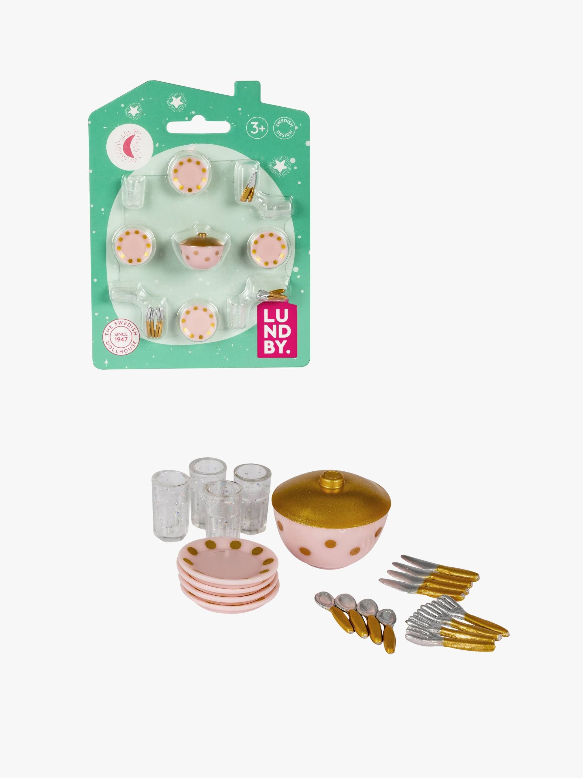 Lundby Puppenhauszubehör Geschirr von Lundby