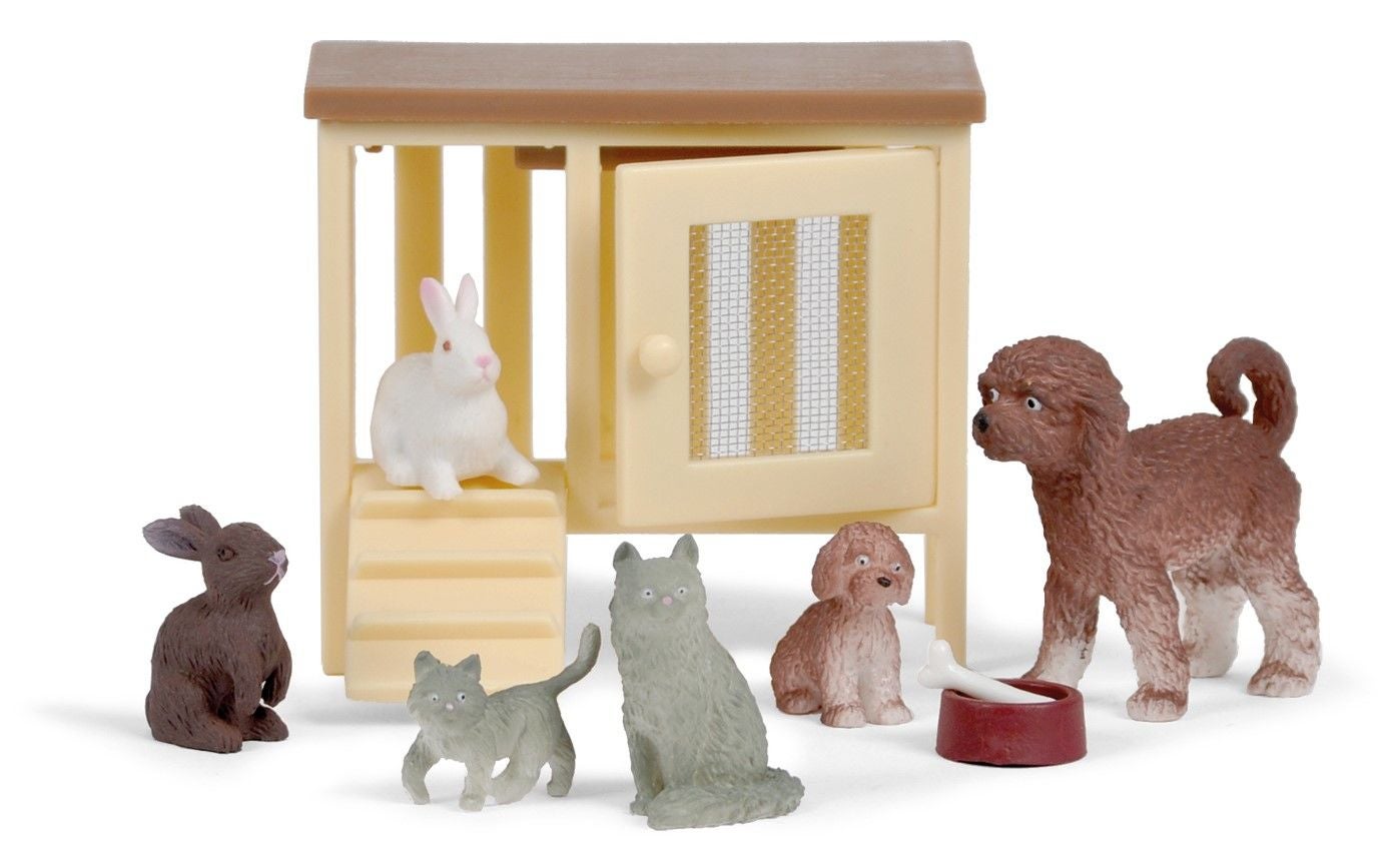 Lundby Puppenhauszubehör Haustiere Set von Lundby