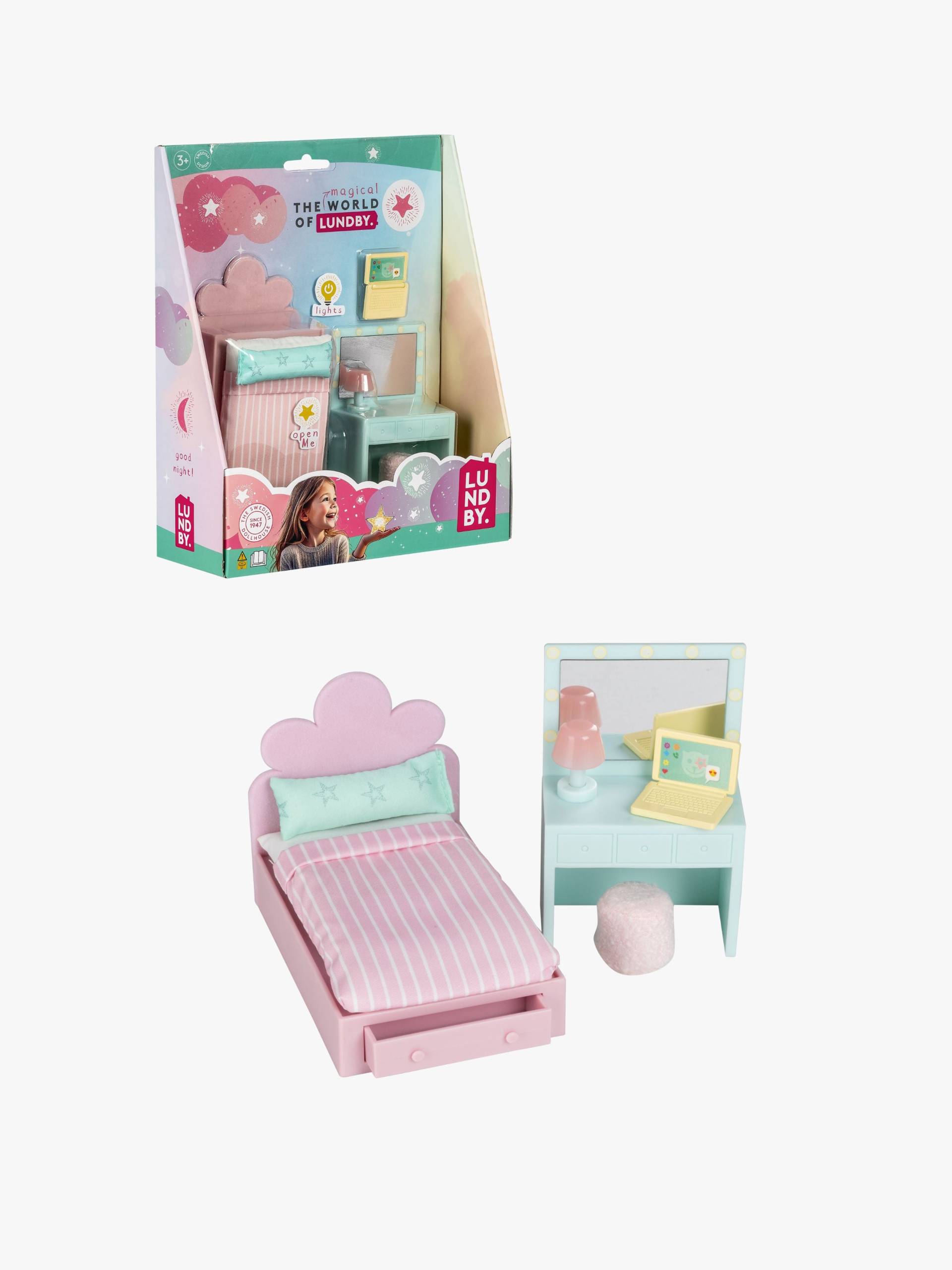 Lundby Puppenhauszubehör Jugendzimmer Lundby Puppenhauszubehör Jugendzimmer von Lundby