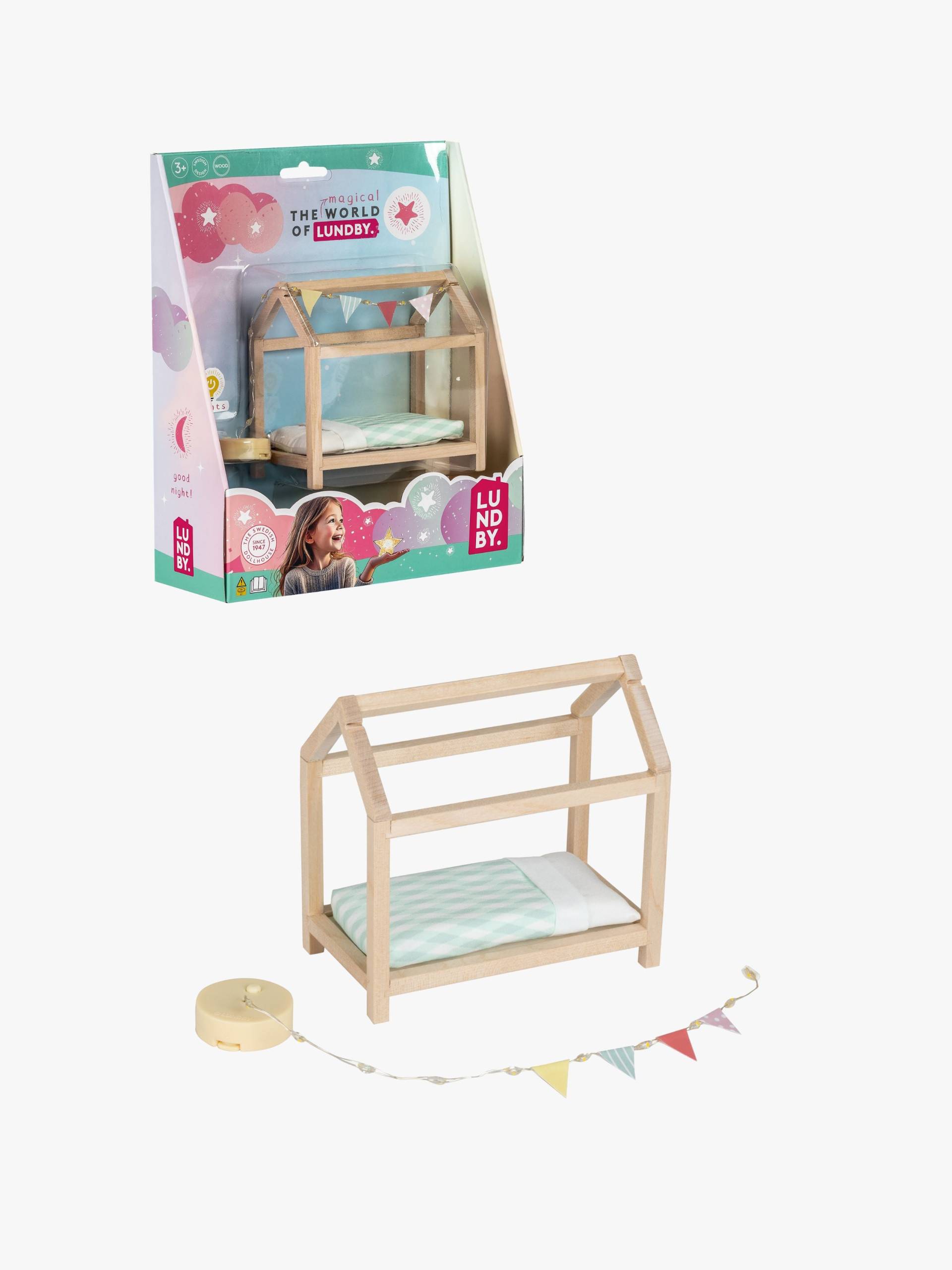 Lundby Puppenhauszubehör Kinderzimmer Mit Hausbett Lundby Puppenhauszubehör Kinderzimmer Mit Hausbett von Lundby