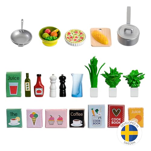 Lundby Puppenhauszubehör – Möbel für Puppenhaus – Puppen Haus Spielset aus Kunststoff – Küchenzubehör – Alter 4+, Maßstab 1:18 Lundby Puppenhauszubehör – Möbel für Puppenhaus – Puppen Haus Spielset aus Kunststoff – Küchenzubehör – Alter 4+, Maßstab 1:18 von Lundby