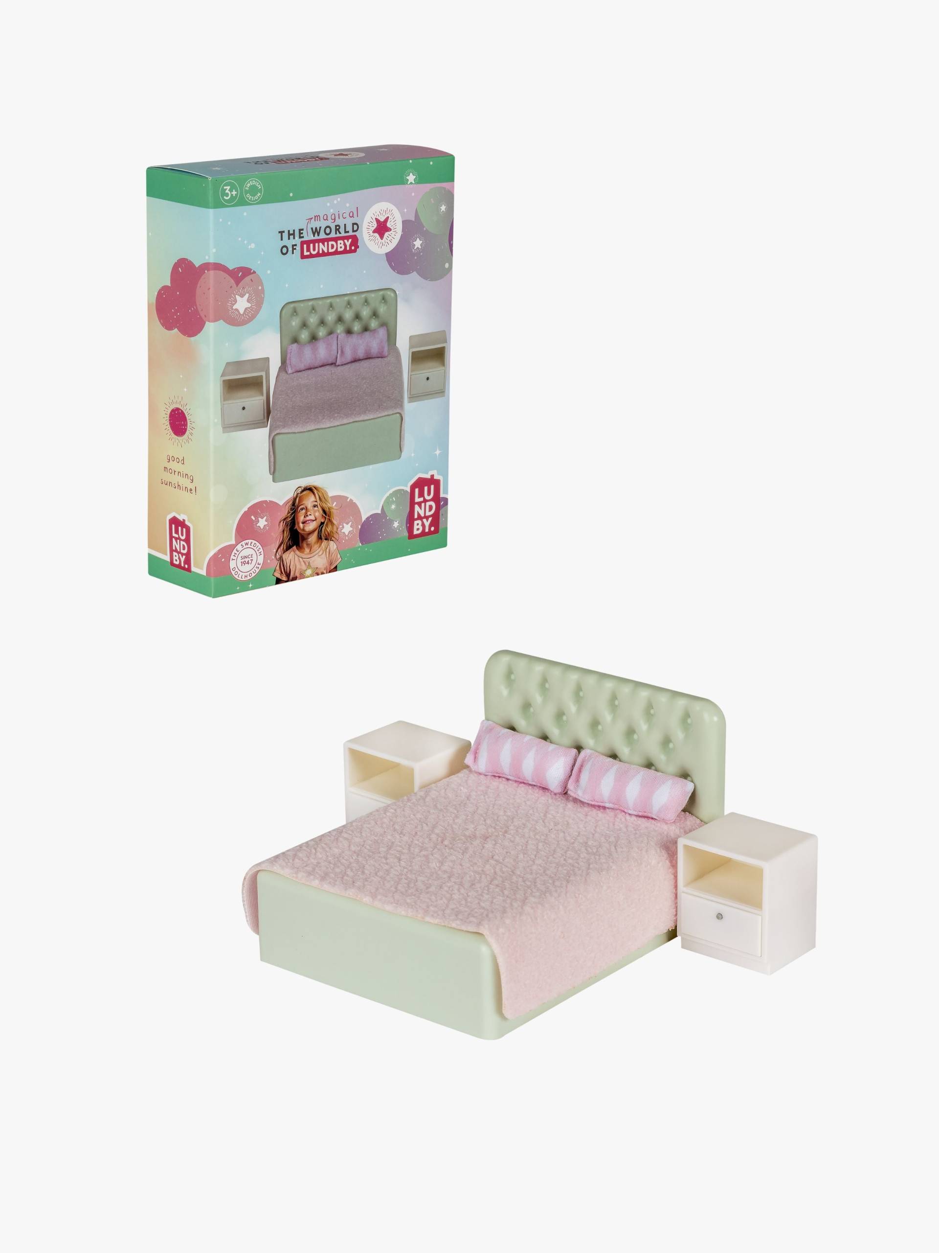 Lundby Puppenhauszubehör Schlafzimmer Basic von Lundby