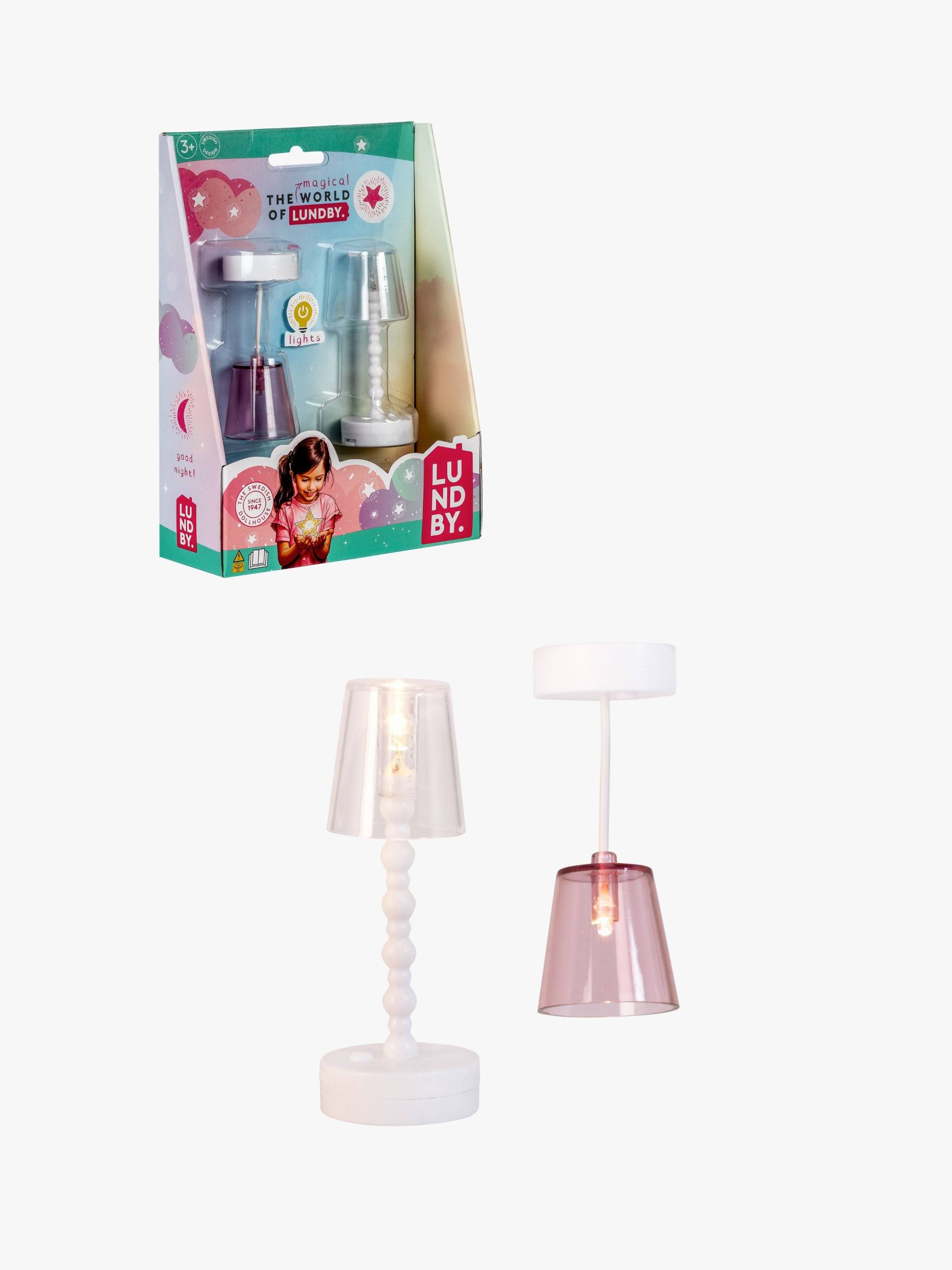 Lundby Puppenhauszubehör Stehlampe &  Deckenlampe von Lundby