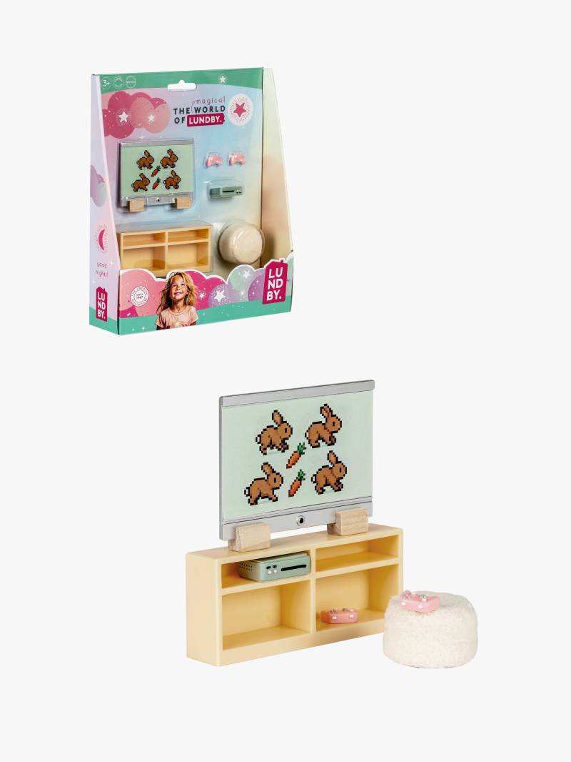 Lundby Puppenhauszubehör TV Und Gaming Lundby Puppenhauszubehör TV Und Gaming von Lundby