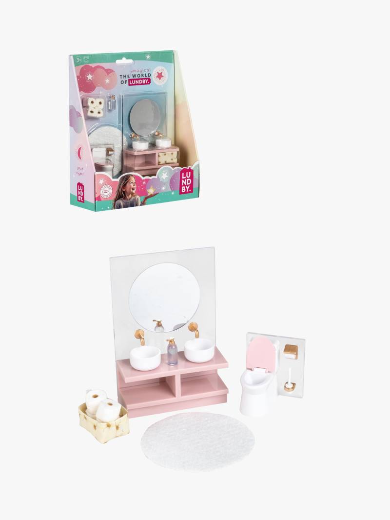 Lundby Puppenhauszubehör Waschbecken & Toilette Lundby Puppenhauszubehör Waschbecken & Toilette von Lundby
