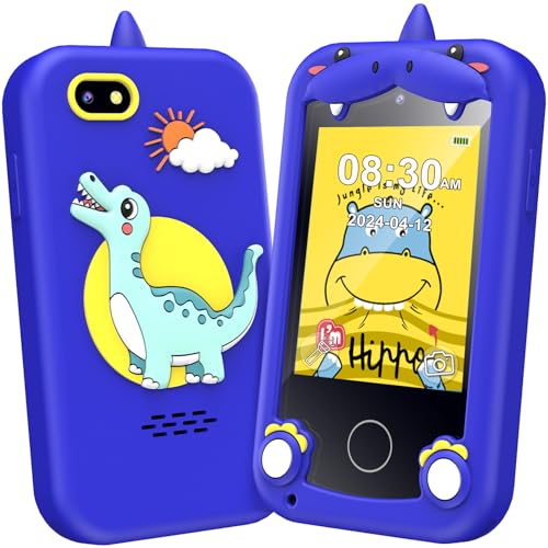 Kindertelefon für Jungen, Spielzeug für 3-10 Jahre alte Jungen Mädchen Weihnachten Geburtstag Geschenke für Kinder, Touchscreen Kleinkind Smartphone Lernspielzeug, Kinderspielzeug Spielen Handys Kindertelefon für Jungen, Spielzeug für 3-10 Jahre alte Jungen Mädchen Weihnachten Geburtstag Geschenke für Kinder, Touchscreen Kleinkind Smartphone Lernspielzeug, Kinderspielzeug Spielen Handys von Luoba