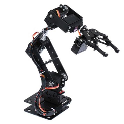 6dof Manipulator Roboter, Mechanische Armklauenklauen -Kit -Teile für das College -Unterricht IDY -Produktion, Analoge Lenkgetriebe mit 6 Servosmotoren, 2 Mm Dicke 6dof Manipulator Roboter, Mechanische Armklauenklauen -Kit -Teile für das College -Unterricht IDY -Produktion, Analoge Lenkgetriebe mit 6 Servosmotoren, 2 Mm Dicke von Luocute