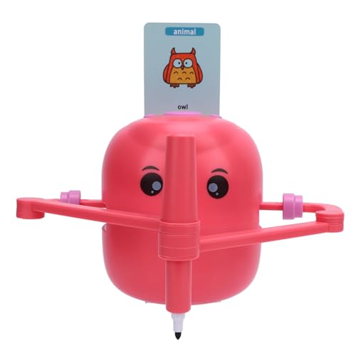 Interaktiver Zeichnungsroboter, 252 Karten, 2 Stifte, ABS -Material, Bildungsspielzeug, Intelligenter Zeichnungsroboter, Sofortiger Genuss, Kreative Zeichnenthemen, Sicheres (1#) von Luocute