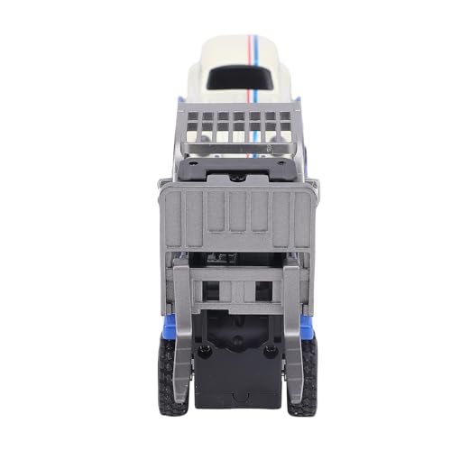 Luocute 1/64 RC -Auto Im Maßstab, Gabelstaplerkrane mit Anhänger für Erwachsene, 2,4 -GHz -Mini -Legierung RC -Baufahrzeug mit Lichtern, Doppelte Kontrolle und Keine Baugruppe Benötigt (Dunkelblau) von Luocute