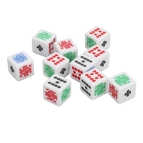 Luocute 6-Seitige Pokerwei Pokerweirfel Spiel Luocute 6-Seitige Pokerwei Pokerweirfel Spiel von Luocute
