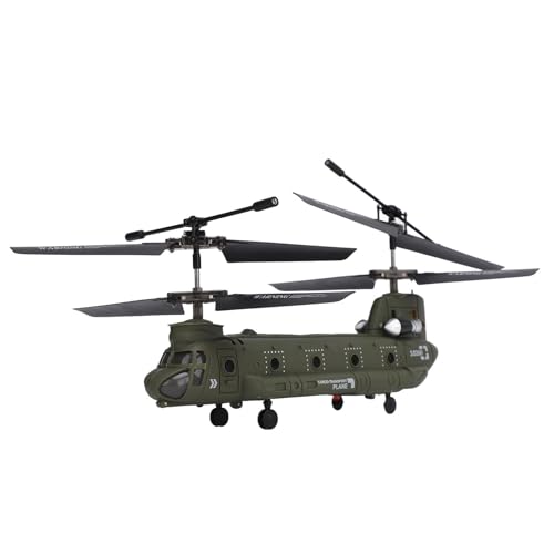 Luocute Ferngesteuerter Hubschrauber für, Transporter-RC-Helikopter mit Höhenhaltung, Ladeschutz und Militärischem Wissenserwerb, für, Anfänger, 10 M Fernsteuerungsdistanz von Luocute