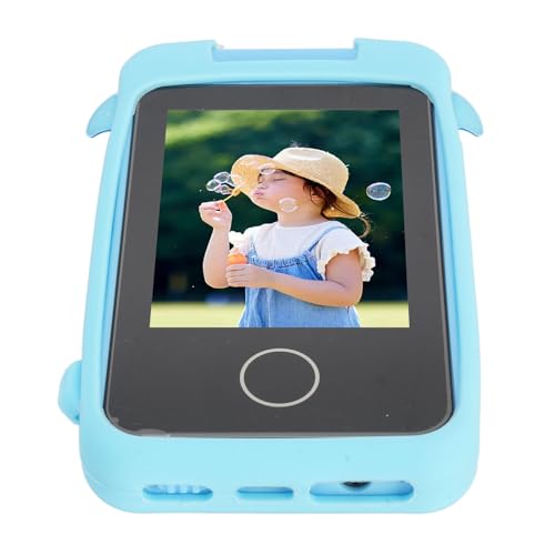 Kids Smartphone für Mädchen, Geburtstag für Jungen Mädchen Handy, Kleinkind Spielen Telefon 48 MP 1080p HD -Kamera 2,8 Zoll Touchscreen -Telefon mit 180 ° Flip Lens Games Music von Luocute