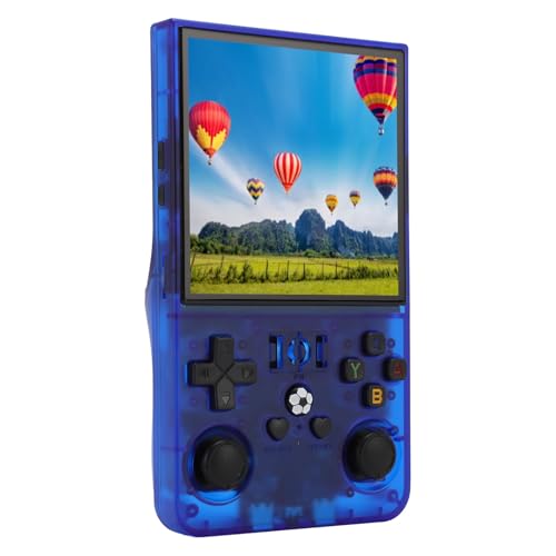 Luocute Portable Game Player, 4 -Zoll -HD -Bildschirm, Anpassbare Steuerelemente, 4000 -mAh -Akku, für MAME, CPS, Smartphone mit Kleinen Speicherkarte für -System -Jungen Mädchen (64GB) von Luocute