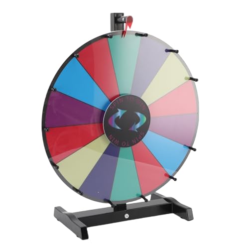 Luocute Preisträger, Drehen Sie das Rad mit Dem Fortune -Hochleistungs -Aluminium -Legierungsspinner mit Trockenen Löschmarkierern Eraser für Ereignisse Parteien Carnivals Messen Messen Luocute Preisträger, Drehen Sie das Rad mit Dem Fortune -Hochleistungs -Aluminium -Legierungsspinner mit Trockenen Löschmarkierern Eraser für Ereignisse Parteien Carnivals Messen Messen von Luocute