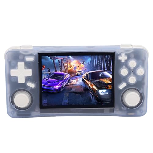 Luocute Retro Electronic Game Machine, 3,5 -Zoll -HD -Bildschirm, RK3326 64bit A35, 6 Stunden Batterie, 16 Emulatoren, Tragbare Konsole (128GB) von Luocute