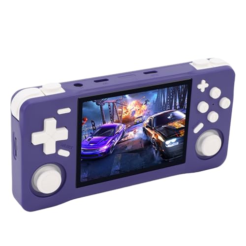 Luocute Retro Electronic Game Machine, 3,5 -Zoll -HD -Bildschirm, RK3326 64bit A35, 6 Stunden Batterie, 16 Emulatoren, Tragbare Konsole (128GB) von Luocute