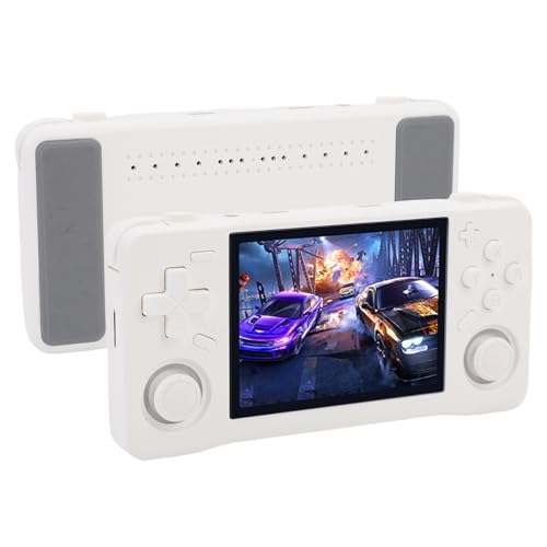 Luocute Retro Electronic Game Machine, 3,5 -Zoll -HD -Bildschirm, RK3326 64bit A35, 6 Stunden Batterie, 16 Emulatoren, Tragbare Konsole (64GB) von Luocute