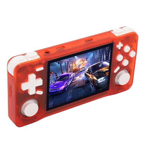 Luocute Retro Electronic Game Machine, 3,5 -Zoll -HD -Bildschirm, RK3326 64bit A35, 6 Stunden Batterie, 16 Emulatoren, Tragbare Konsole (64GB) von Luocute