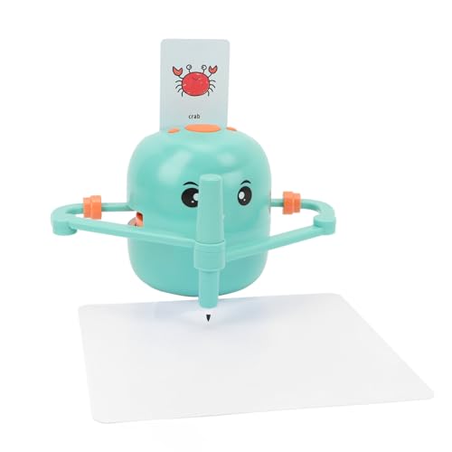 Luocute Roboter für Bildungszeichnung, Interaktive Lernmaut für Im Alter von 3 Bis 9 Jahren mit 100 Word-Karten und 16 Farbstiften, Kunstfähigkeitenentwicklung von Luocute