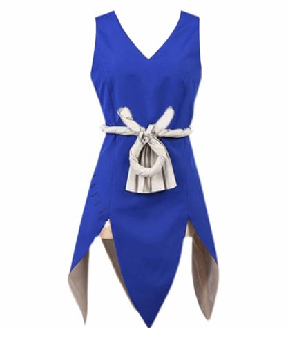 Luoweiming Anime Amber Kohaku Cosplay Kostüm Kleider Sets Halloween Karneval Kleidung Anzug (Blau, XXL) von Luoweiming