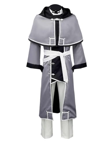 Luoweiming Anime Rudeus Greyrat Cosplay Kostüm Umhang Mann Party Anzug für Halloween Outfits (Weiß, L) von Luoweiming