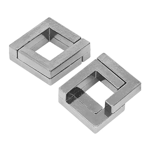 Brain Teaser Metal Puzzle Toy, Metal Puzzle Toy Brain Teaser, Puzzle-Spielzeug aus Metallguss Hochschwierige 3D-Rätsel für Erwachsene Legierung Galvanisiertes Tragbares 3D-Entriegelungs-Puzzle Brain Teaser Metal Puzzle Toy, Metal Puzzle Toy Brain Teaser, Puzzle-Spielzeug aus Metallguss Hochschwierige 3D-Rätsel für Erwachsene Legierung Galvanisiertes Tragbares 3D-Entriegelungs-Puzzle von Luqeeg