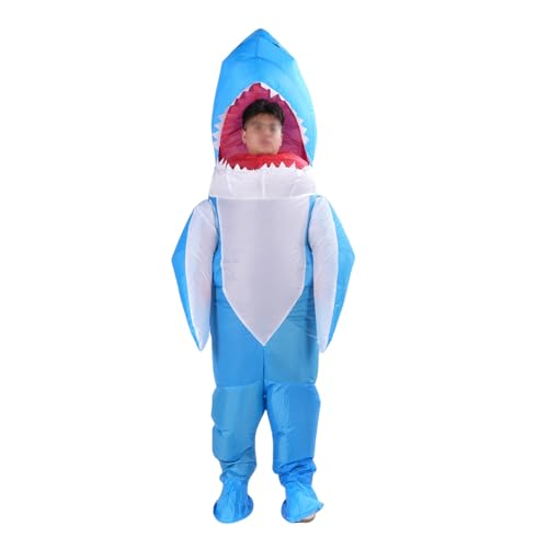 Luqeeg Aufblasbares Tierkostüm, Lustiges Aufblasbares Kostüm für 150 bis 190 CM, Wasserdicht, Leicht, Verstärkte Nähte für Große Menschen Cosplay Party Show Weihnachten von Luqeeg