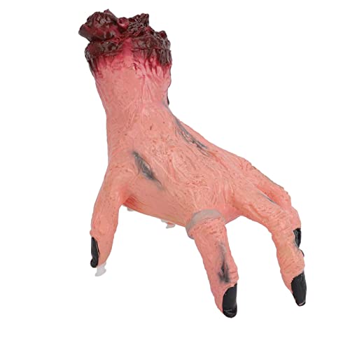 Halloween Crawling Hand – Scary Fake Hand Terror Prank Party Requisiten Gruselige Abgetrennte Hand Halloween-Dekoration, Automatisches Krabbeln, Batteriebetrieben, Gruselige Geräusche von Luqeeg