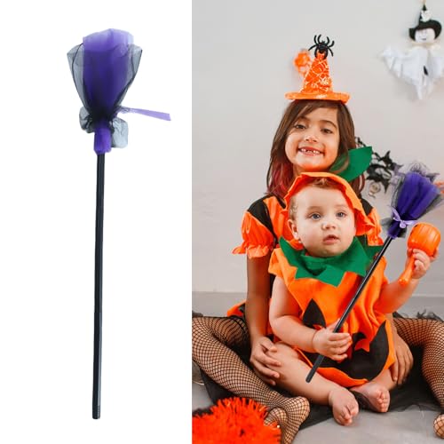 Luqeeg Hexenbesen Prop, Violet Flying Besenstiel mit Verstellbarem Griff, Besen Zusammenbauen, Länge Schneid Ern, Fesselnde Ensemble für Festival Kostüme, Partys Schul Aufführung Luqeeg Hexenbesen Prop, Violet Flying Besenstiel mit Verstellbarem Griff, Besen Zusammenbauen, Länge Schneid Ern, Fesselnde Ensemble für Festival Kostüme, Partys Schul Aufführung von Luqeeg