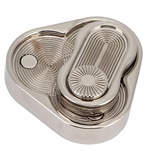 Magnetisches Metall Zappelspielzeug, Dreieckiger Rotationsschieber Spielzeug Push Karte aus Metall Tragbares EDC ADHD Angst Stressabbau Sinnesspielzeug für Alle Altersgruppen Magnetisches Metall Zappelspielzeug, Dreieckiger Rotationsschieber Spielzeug Push Karte aus Metall Tragbares EDC ADHD Angst Stressabbau Sinnesspielzeug für Alle Altersgruppen von Luqeeg