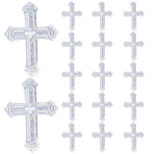 Lurrose 1 Beutel Tauftischdeko: 90g Kreuz-Tischkonfetti, Deko-Accessoires für Kommunionfeiern und Party-Dekorationen Lurrose 1 Beutel Tauftischdeko: 90g Kreuz-Tischkonfetti, Deko-Accessoires für Kommunionfeiern und Party-Dekorationen von Lurrose