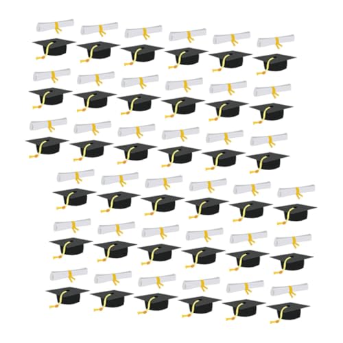 Lurrose 1 Packung Doktorhut Konfetti Für Den High School Abschluss 2025 Partyzubehör Abschlusskappen Dekorationen Abschlusstisch Konfetti Abschlussklasse 2025 DIY von Lurrose