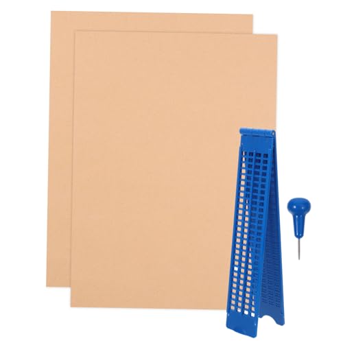 Lurrose Braille-schreibset – 27 Zeilen 30 Mit 1 Permanentmarker Und 3 Übungsblättern Für Blinde Lurrose Braille-schreibset – 27 Zeilen 30 Mit 1 Permanentmarker Und 3 Übungsblättern Für Blinde von Lurrose