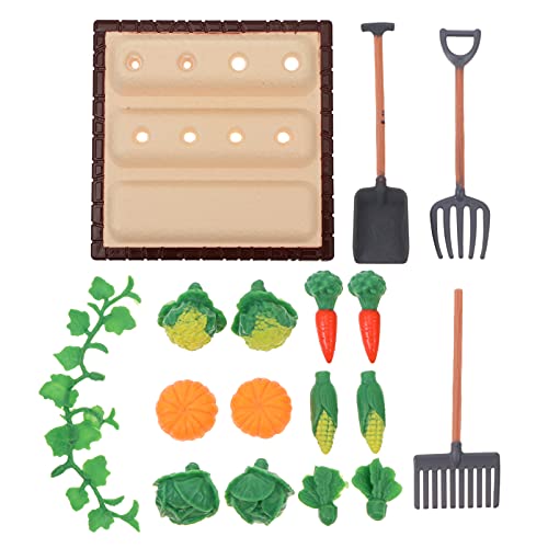 Lurrose 1 Set Mini-landschaftsmodelle Gemüsefeld-szenenmodell Mini-Bauernhof-werkzeugmodelle Für Die Gartendekoration Im Freien Lurrose 1 Set Mini-landschaftsmodelle Gemüsefeld-szenenmodell Mini-Bauernhof-werkzeugmodelle Für Die Gartendekoration Im Freien von Lurrose